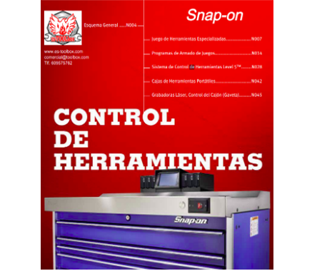 Catálogo Control de Herramientas SNAP-ON